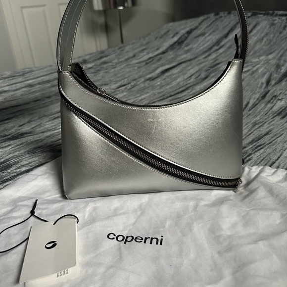 Coperni Metallic Silver Shoulder Bag - Picture 4 of 10